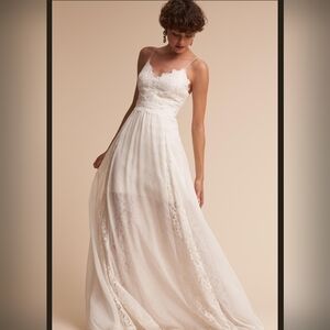 Lace Wedding Gown From Anthropologie